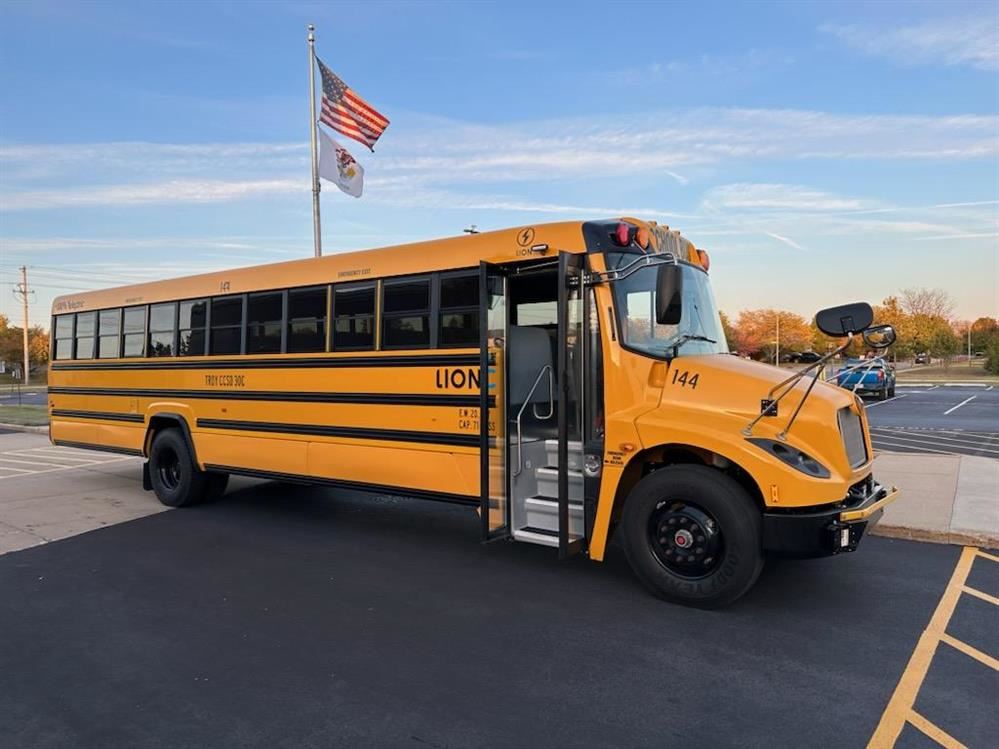 Picture of our 1st Electric School Bus